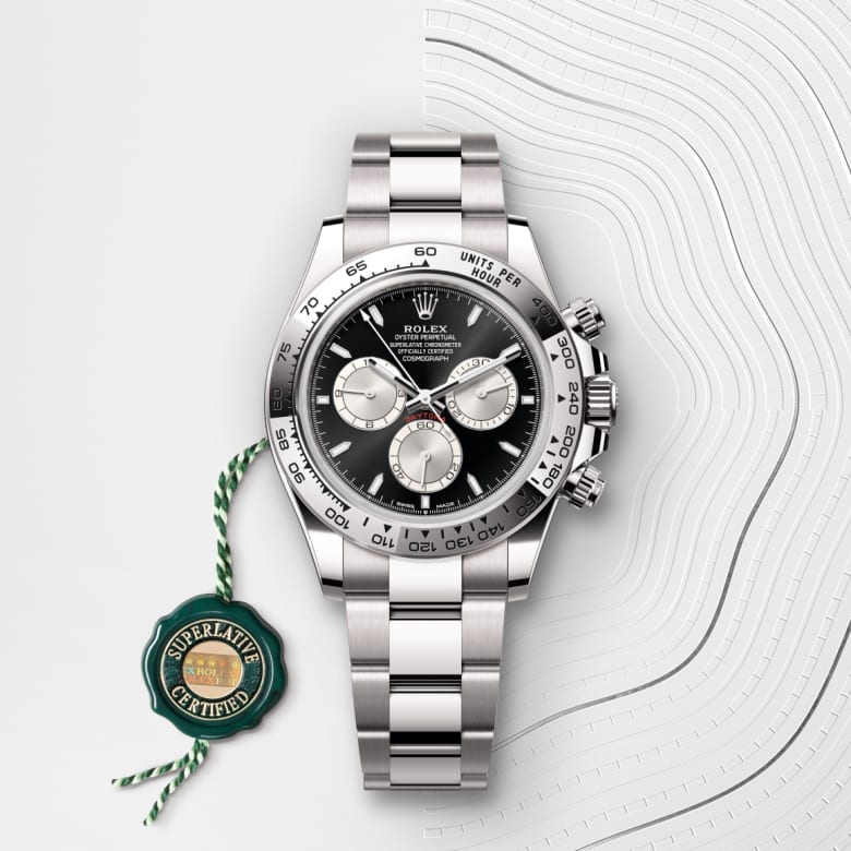 Rolex Cosmograph Daytona Oyster, 40 mm, white gold M126509-0001
