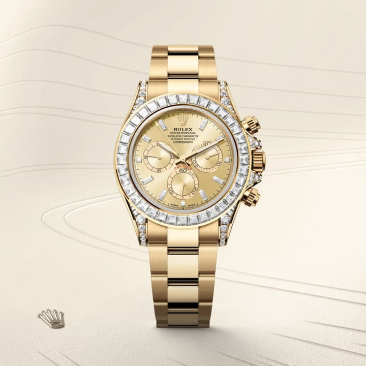 Rolex Cosmograph Daytona Oyster, 40 mm, yellow gold and diamonds M126598TBR-0001