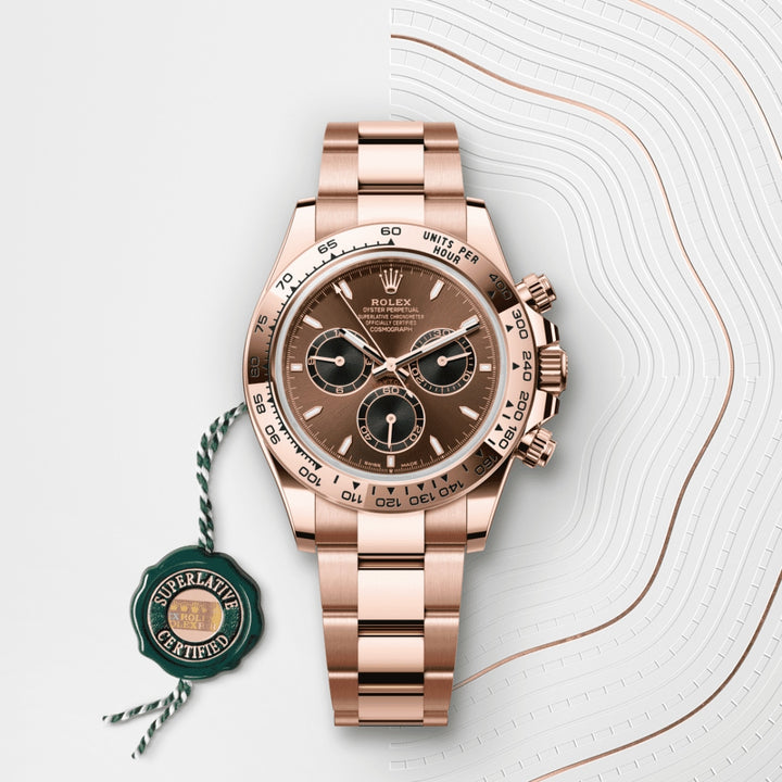 Rolex Cosmograph Daytona Oyster, 40 mm, Everose gold M126505-0005
