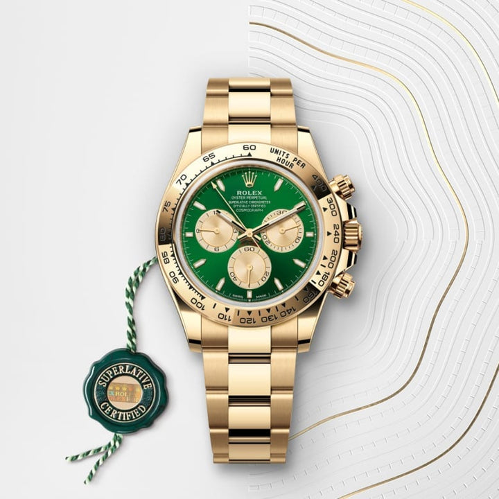 Rolex Cosmograph Daytona Oyster, 40 mm, yellow gold M126508-0008