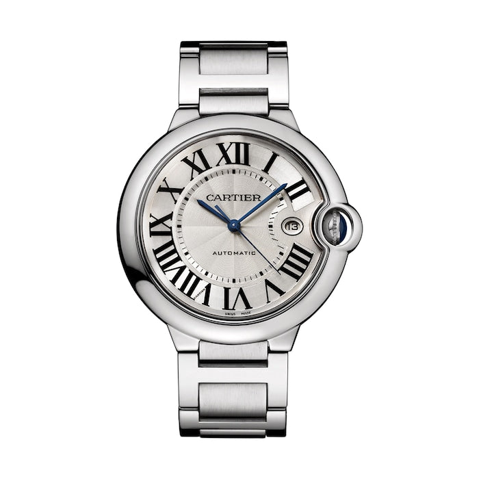 Ballon Bleu De Cartier Watch 42mm, Automatic Movement, Steel