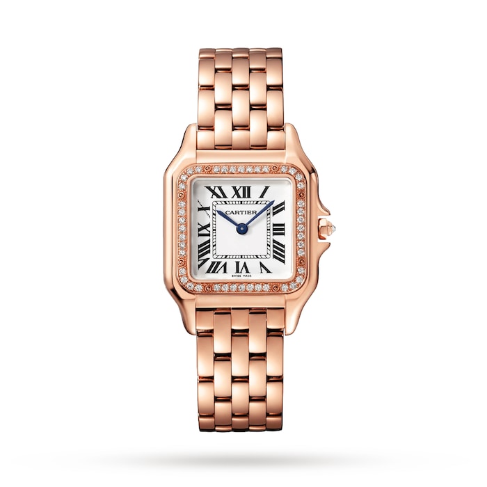 Panthere De Cartier Watch, Medium Model, Quartz Movement, Rose Gold