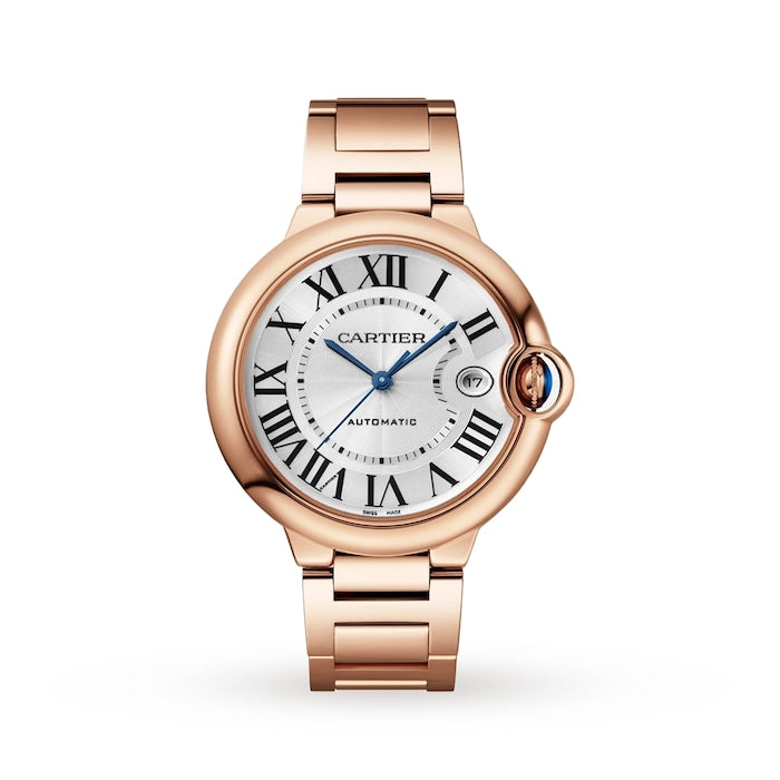 Ballon Bleu De Cartier Watch, 40mm, Automatic Movement, Rose Gold