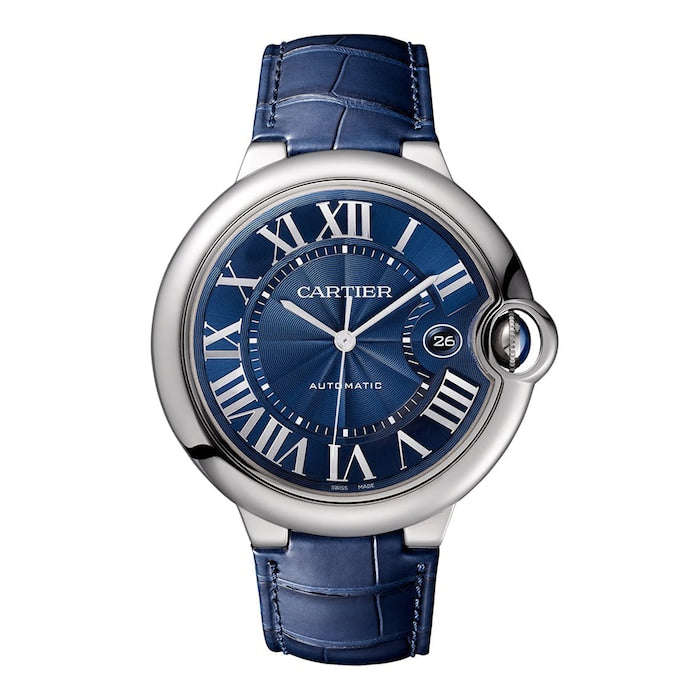 Ballon Bleu de Cartier watch, 42 mm. Mechanical movement with automatic winding, caliber 1847 MC.