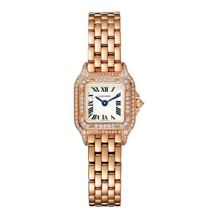 Panthère De Cartier Watch, Mini Model, Quartz Movement, Rose Gold