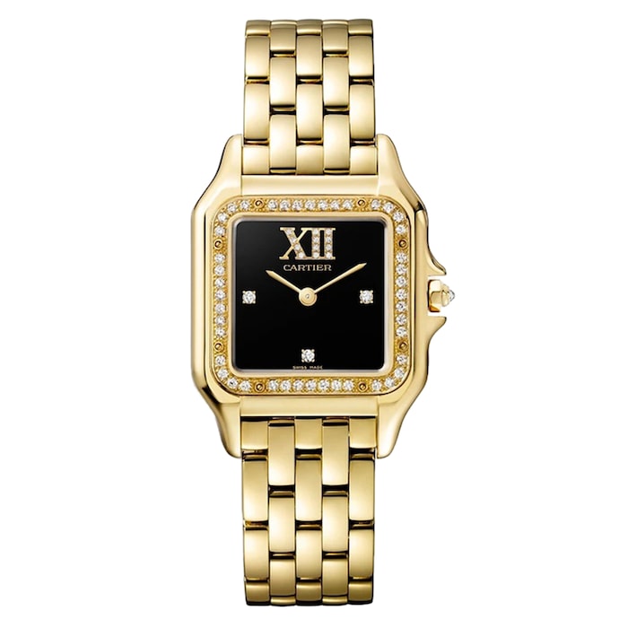 Panthère De Cartier Watch, Medium Model, Quartz Movement, Yellow Gold