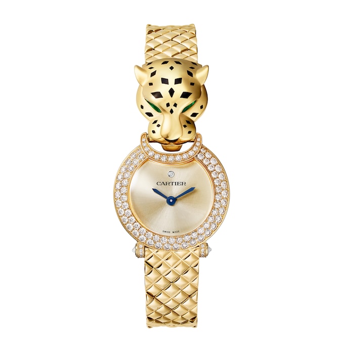La Panthère Watch, 23.6 mm, Quartz Movement Yellow Gold