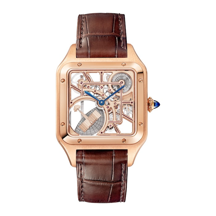 Santos Watch, Large Model, Mechanical Movement With Automatic Winding, Calibre 1847 MC Steel Case