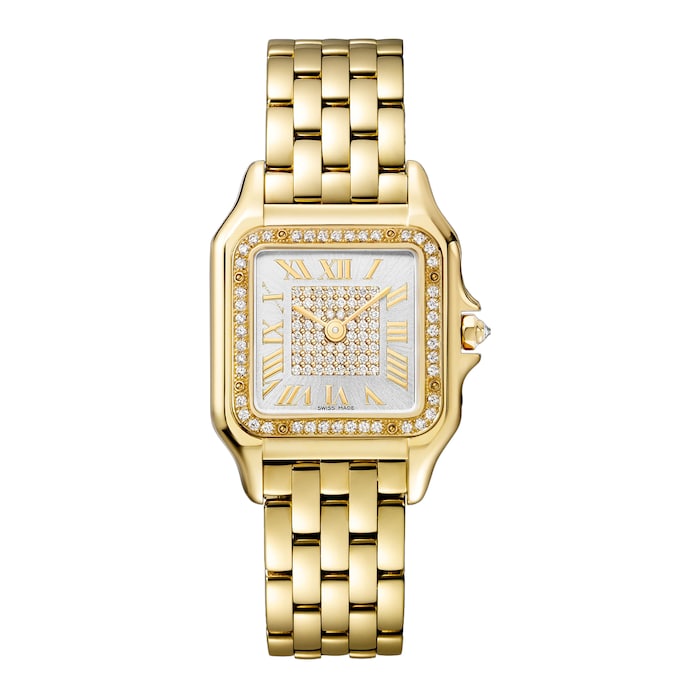Panthère De Cartier Watch, Medium Model, Quartz Movement, 18K Yellow Gold