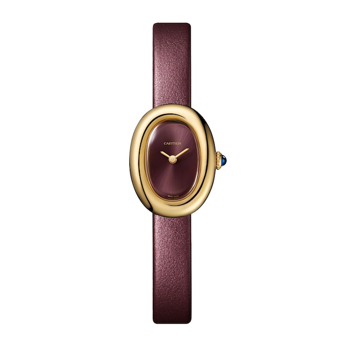 Baignoire Watch, Mini Model, Quartz Movement, Yellow Gold Case