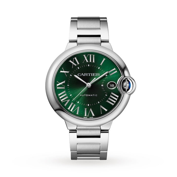 Ballon Bleu De Cartier Watch, 40mm, Mechanical Movement With Automatic Winding, Steel