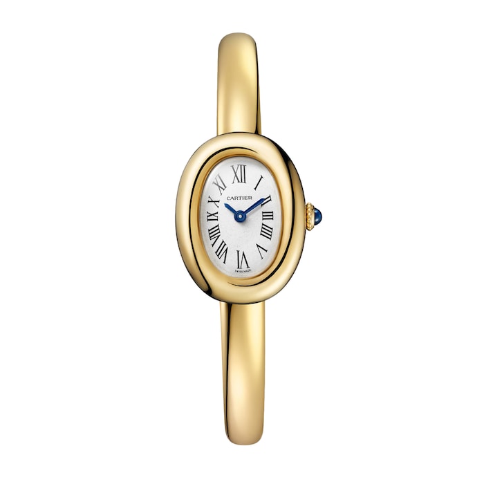 Baignoire De Cartier Watch, Mini Model, Quartz movement, 18K Yellow Gold