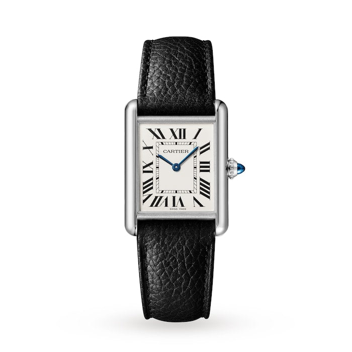Tank Must, Large Model, Quartz Movement, Steel, Leather