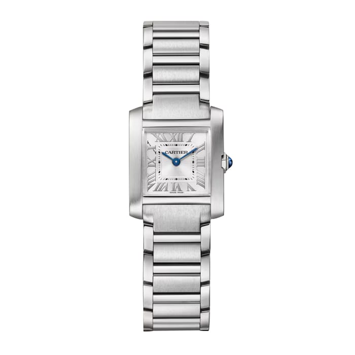 Tank Française Watch Small Model, Quartz Movement, Steel