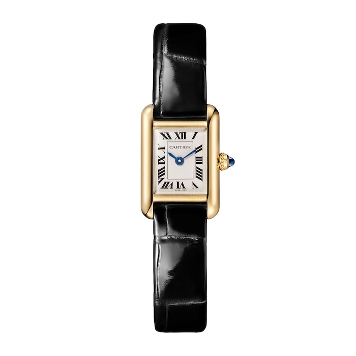 Tank Louis Cartier Watch, Mini Model, Quartz Movement, Yellow Gold Case