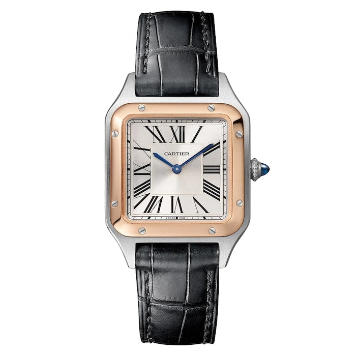Santos-Dumont Watch, Small Model, High Autonomy Quartz Movement, Steel Case