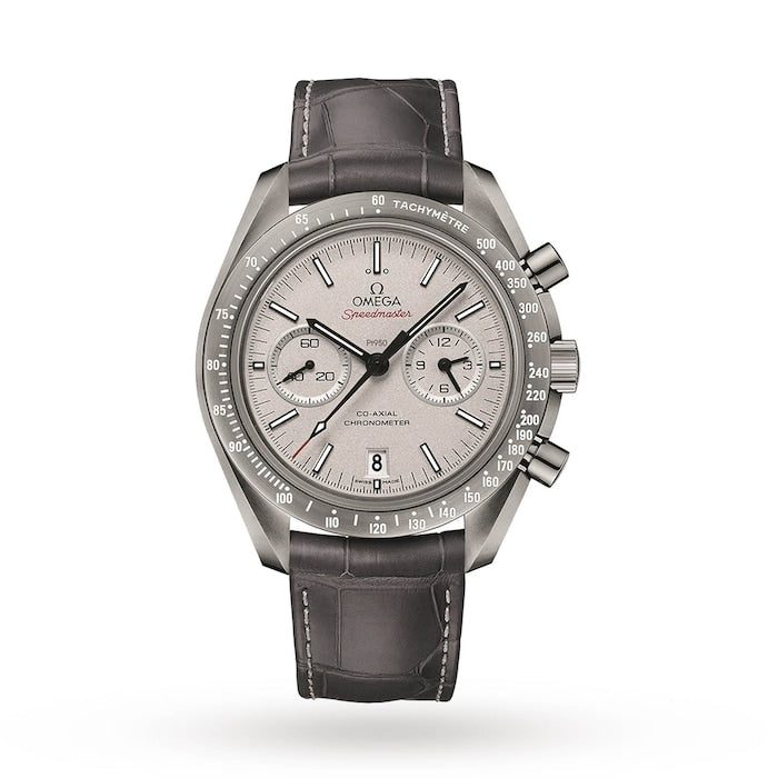 Speedmaster "Grey Side of The Moon" Mens 45mm Ceramic Co-Axial Automatic Mens Watch