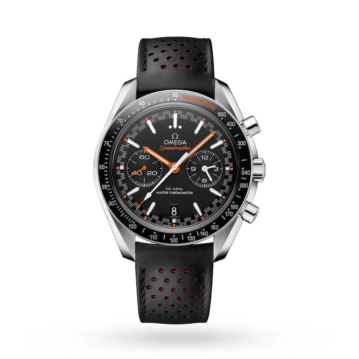 Speedmaster Racing Mens 44.25mm Automatic Co-Axial Watch