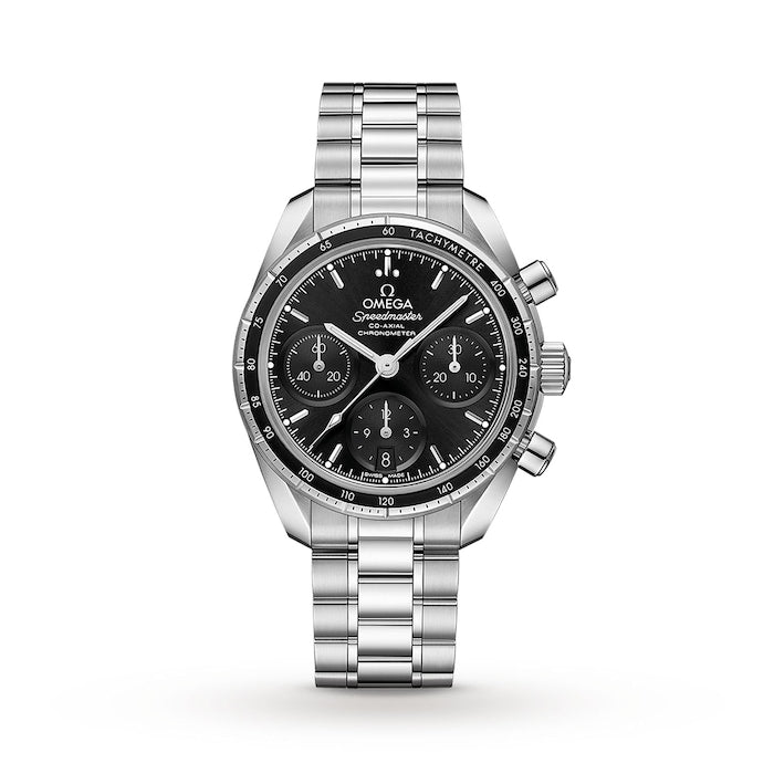 Speedmaster 38mm Co-Axial Chronograph Automatic Watch