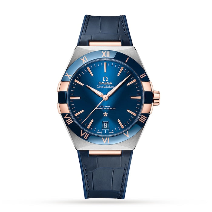 Constellation Co-Axial Master Chronometer 41mm Mens Watch Blue