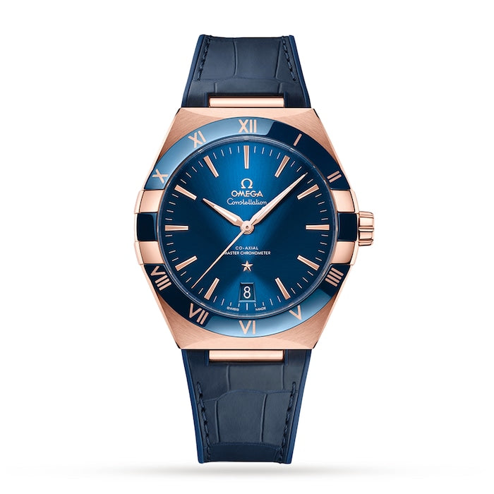 Constellation Co-Axial Master Chronometer 41mm Mens Watch Rose Gold