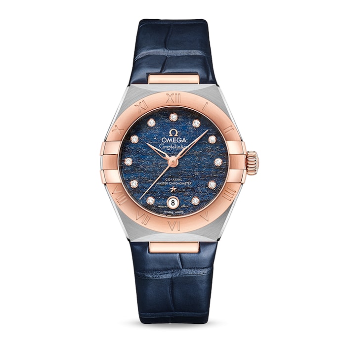 Constellation Co-Axial Master Chronometer 29mm Ladies Watch Blue
