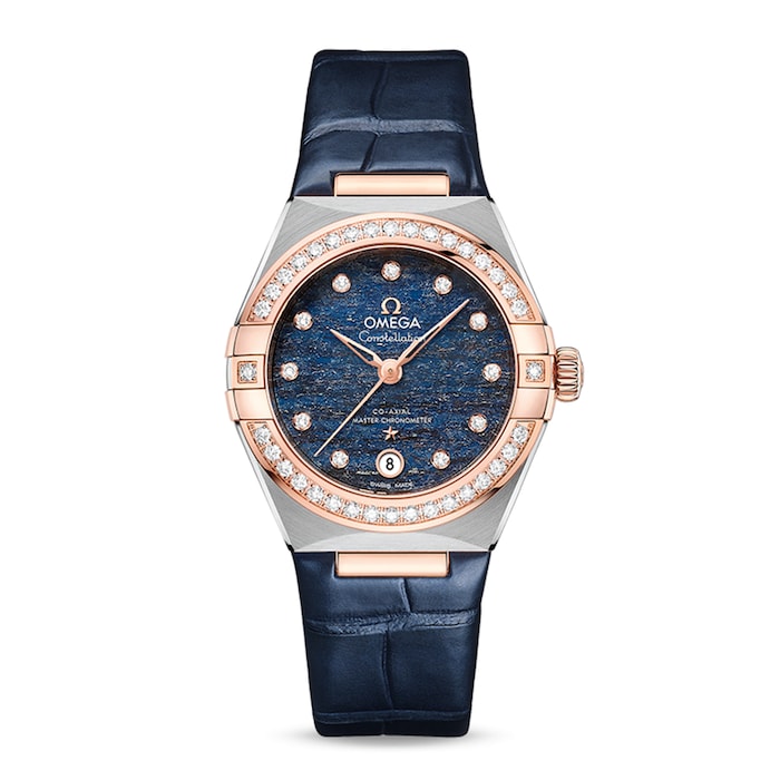 Constellation Co-Axial Master Chronometer 29mm Ladies Watch Blue