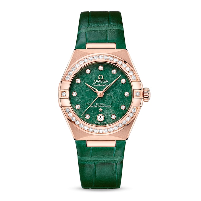 Constellation Co-Axial Master Chronometer 29mm Ladies Watch Green