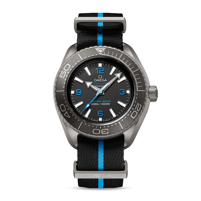 Seamaster Planet Ocean Ultra Deep 6000m Co-Axial Master Chronometer 45.5mm Mens Watch Black