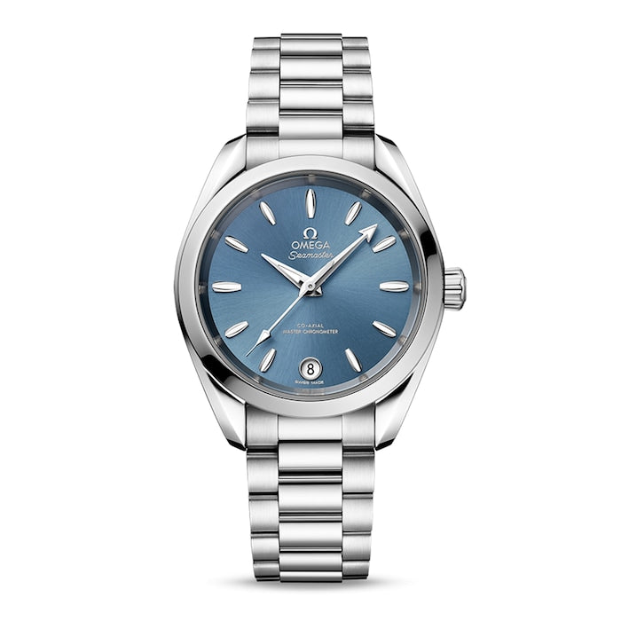 Seamaster Aqua Terra 150m Co-Axial Master Chronometer 34mm Ladies Watch Blue