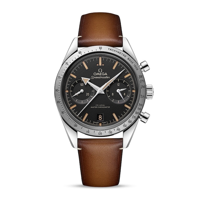 Speedmaster 57 Co-Axial Master Chronometer Chronograph 40.5mm Mens Watch Black