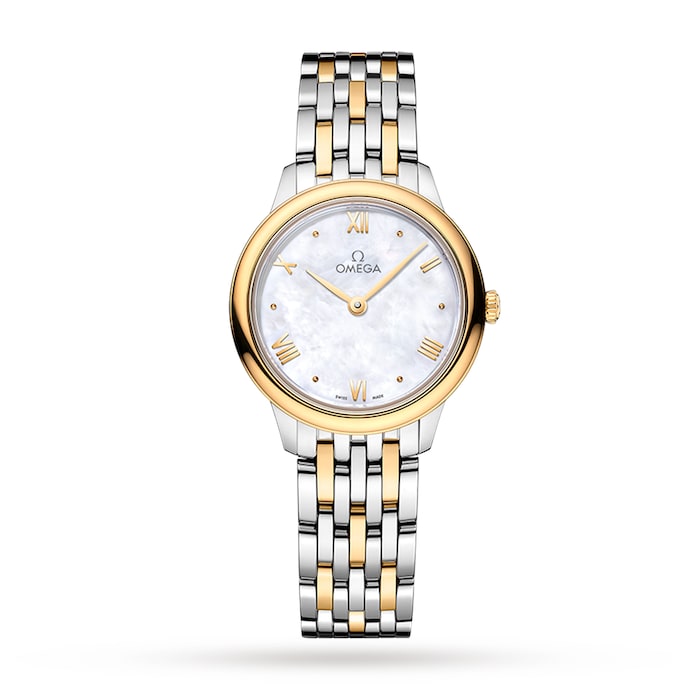 De Ville Prestige Quartz 27.5mm Ladies Watch White
