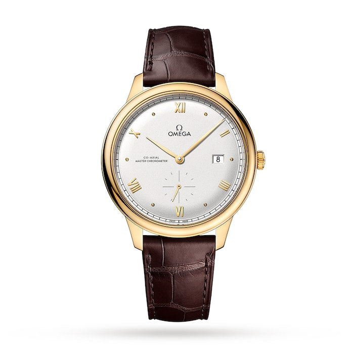 De Ville Co-Axial Master Chronometer 41mm Mens Watch Silver 