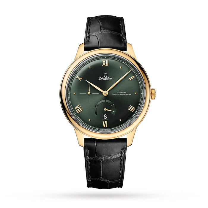 De Ville Prestige Co-Axial Chronometer Power Reserve 41mm Mens Watch Green