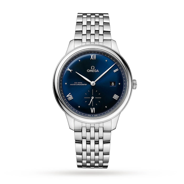 De Ville Prestige Co-Axial Master Chronometer Small Seconds 41mm Mens Watch Blue