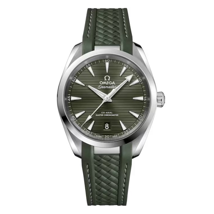 Seamaster Aqua Terra 150M 38mm, Steel on Rubber Strap