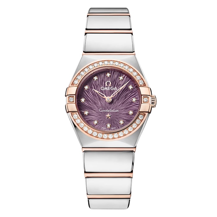 Constellation Sedna Gold 25mm Ladies Watch Purple