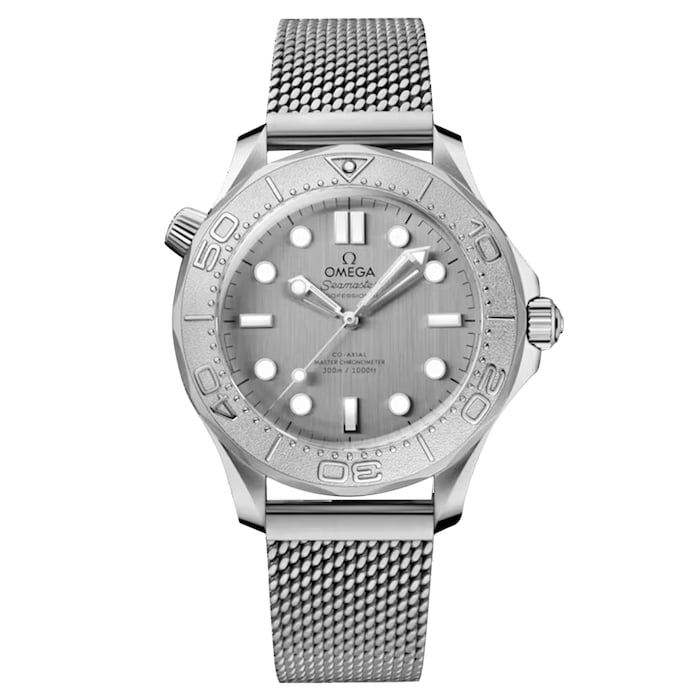 Seamaster Diver 300M Grey Dial 42mm Automatic Mens Watch