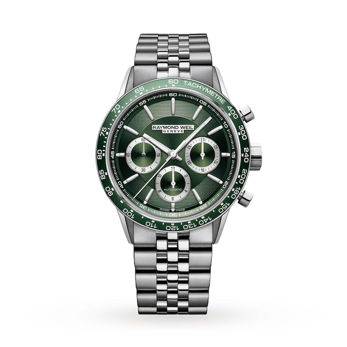 Freelancer 43.5mm Mens Watch Green