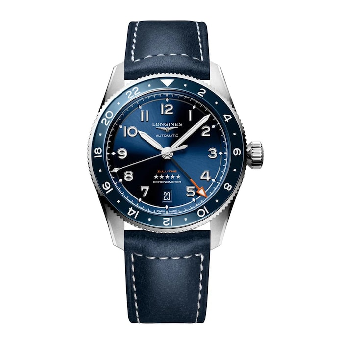 Spirit Zulu Time 39mm Mens Watch Blue