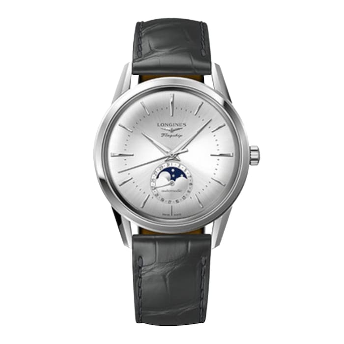 Flagship Classic 38.5mm Mens Watch Silver