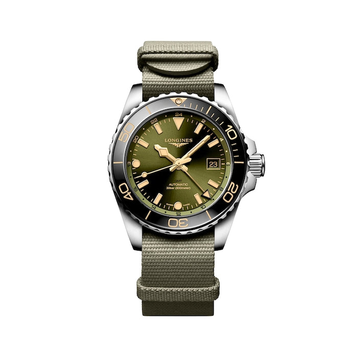 Hydroconquest 41mm Mens Watch Green