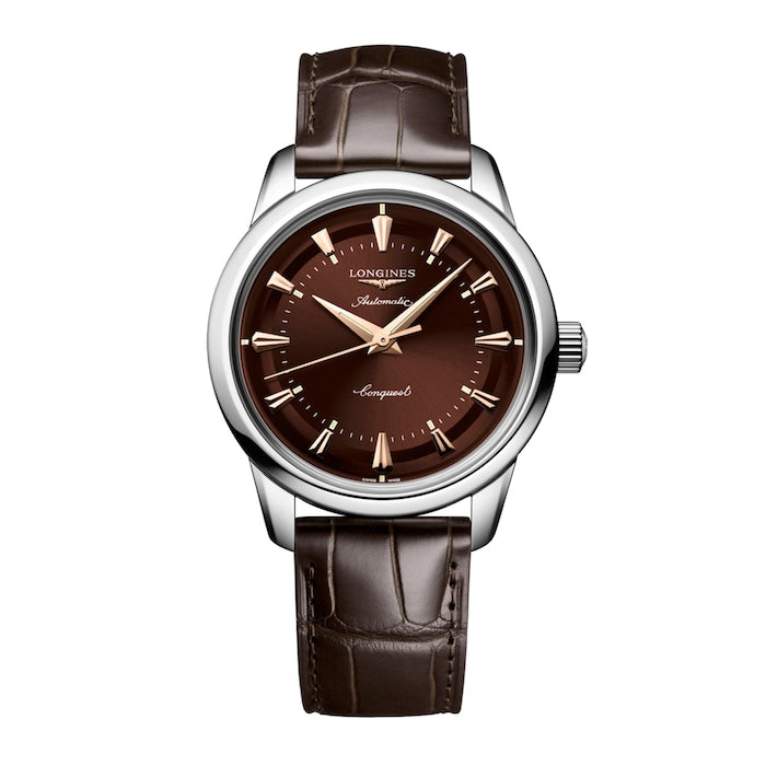 Conquest Heritage 38mm Mens Watch Brown