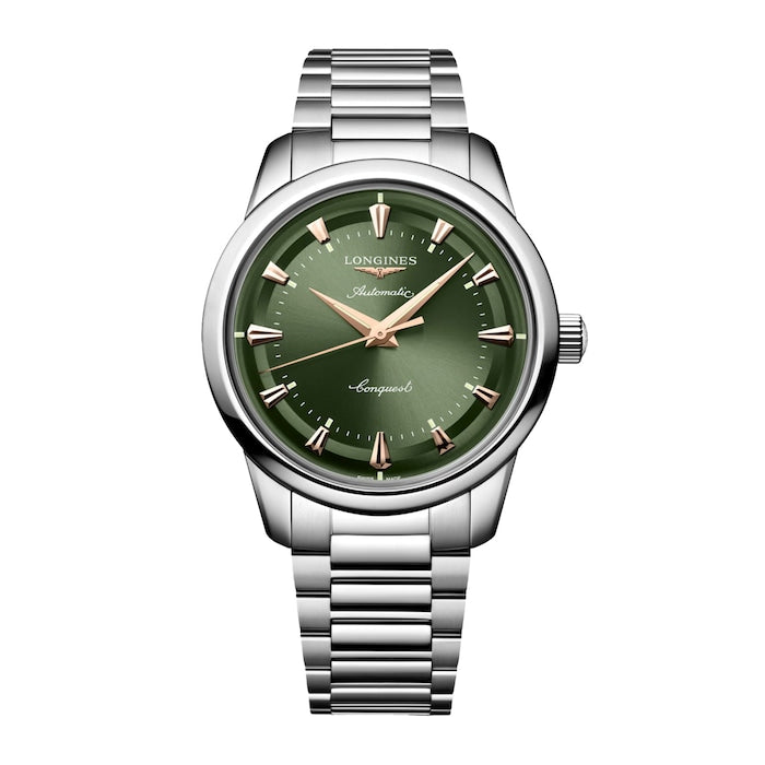 Conquest Heritage 40mm Mens Watch Green