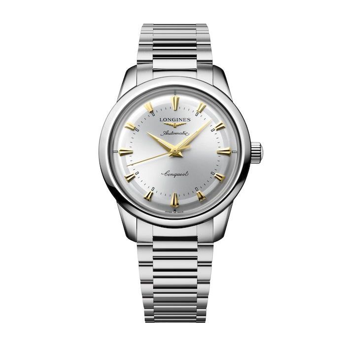 Conquest 40mm Mens Watch Silver