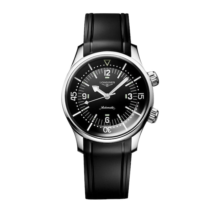 Legend Diver 39mm Mens Watch Black