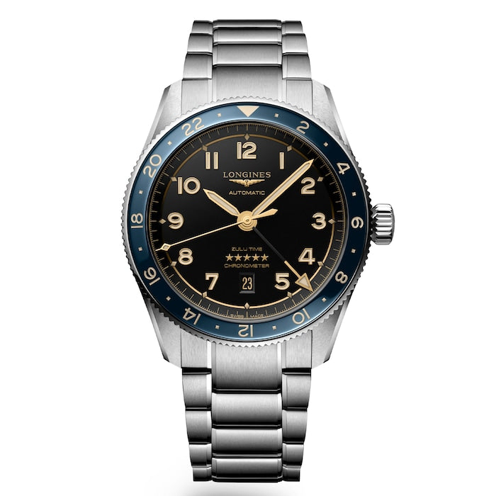 Spirit Zulu Time 42mm Mens Watch Black