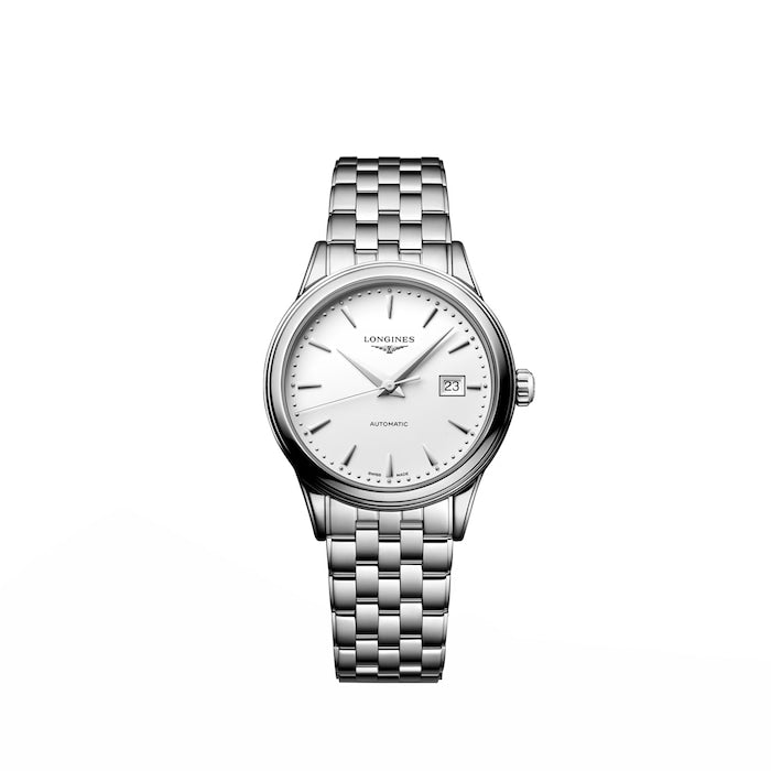 Flagship Classic 30mm Ladies Watch White Stainless Steel