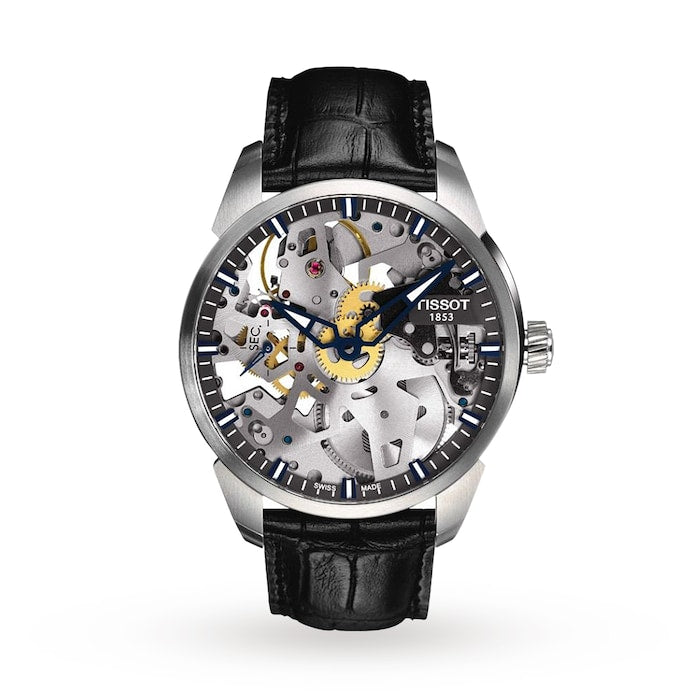 Skeleton 43mm Mens Watch