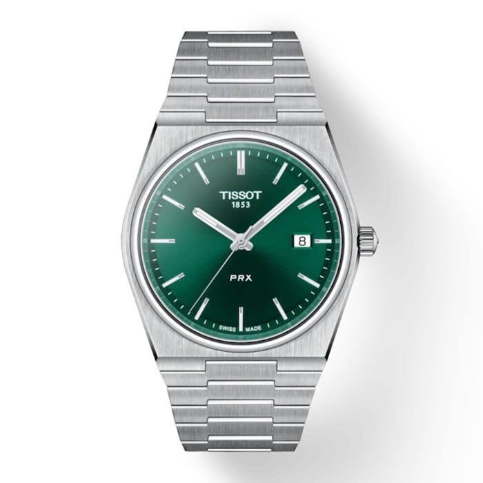 T-Classic PRX 40mm Mens Watch Green